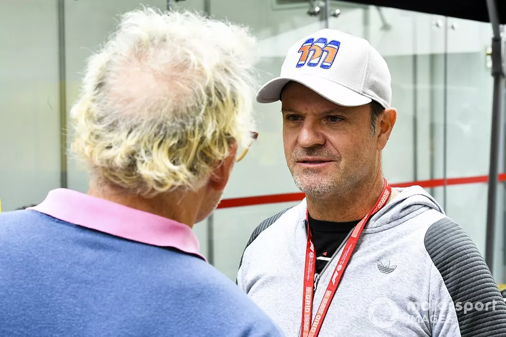 Former racer Rubens Barrichello
