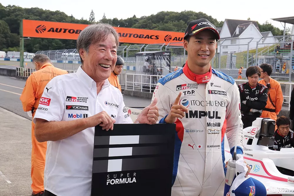 平川亮（ITOCHU ENEX TEAM IMPUL）、星野一義監督