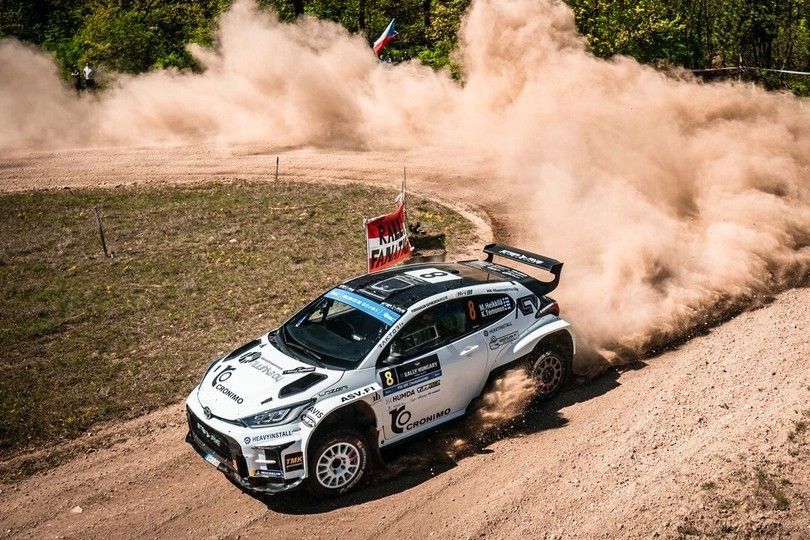 Mikko Heikkila, Kristian Temonen. Toyota GR Yaris Rally2
