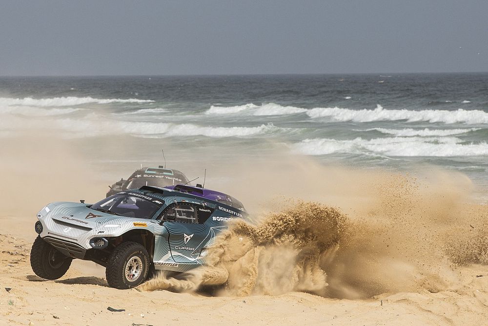 Jutta Kleinschmidt (GER)/Mattias Ekstrom, ABT CUPRA XE 