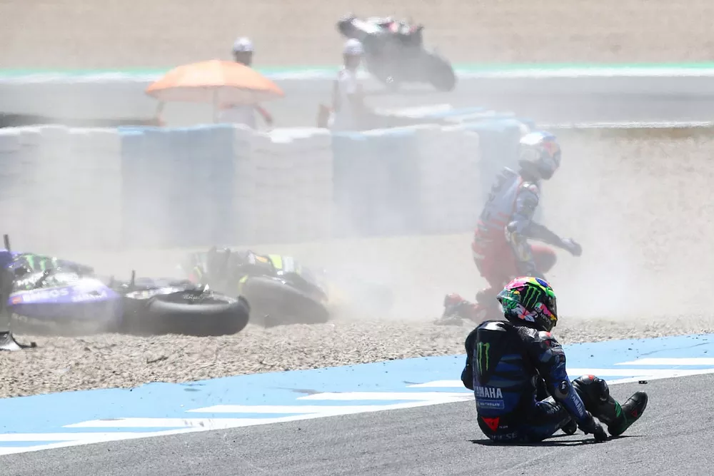 Incidente di Franco Morbidelli, Yamaha Factory Racing