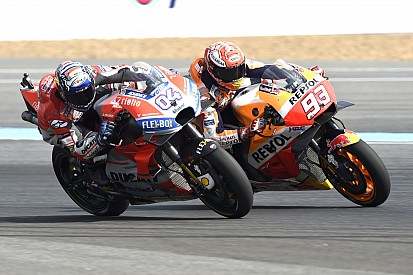 Blufft Marquez? Er schiebt Dovizioso die Favoritenrolle in Motegi zu