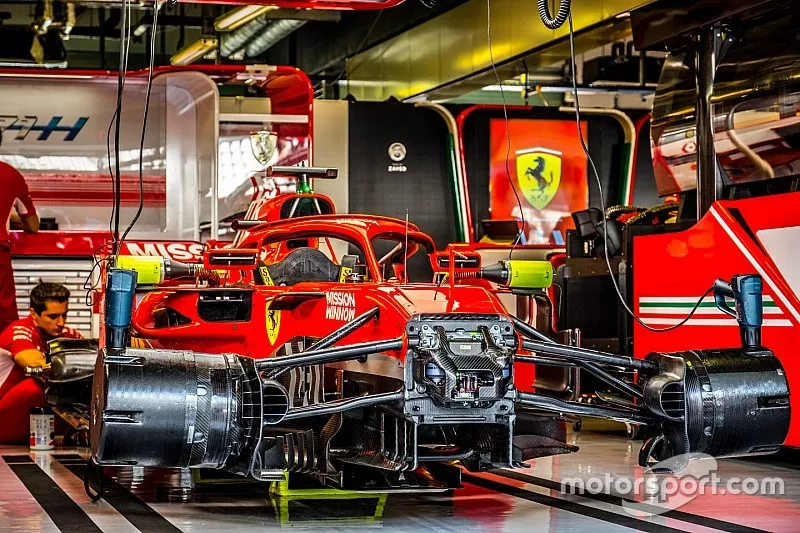 El equipo Ferrari SF71H
