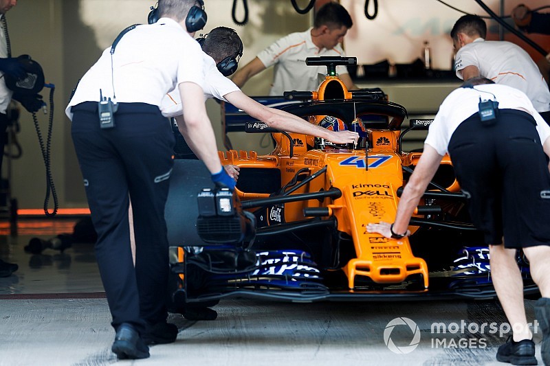 McLaren releases video of 2019 F1 car fire-up