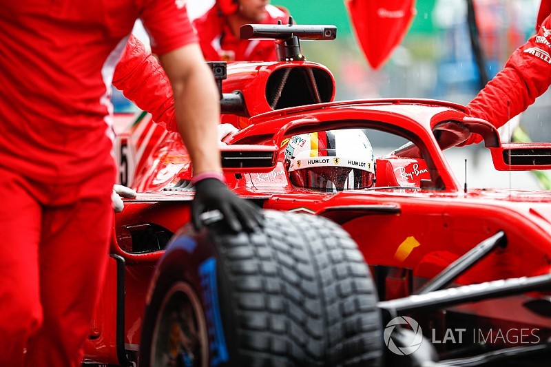 Formel 1 Monza 2018: Technische Probleme bei Sebastian Vettel