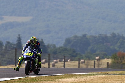 Valentino Rossi, roi du plus gros freinage à San Donato !
