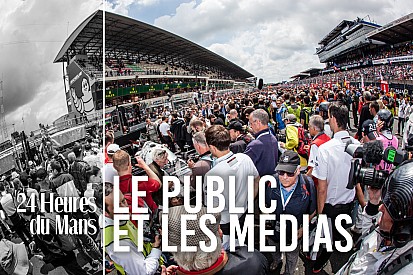 Dans la peau d'un pilote : le public et les médias au Mans
