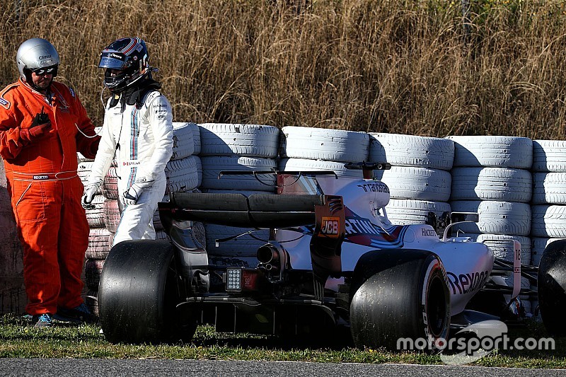 Williams se pierde el último día de test en Barcelona