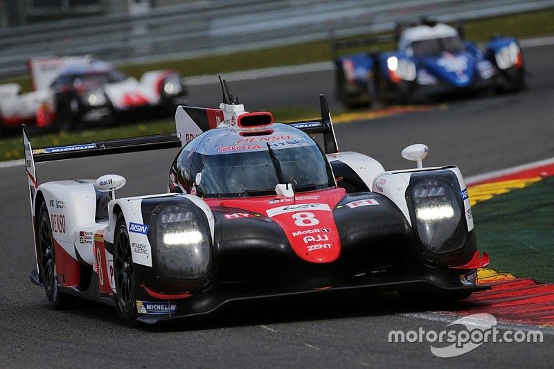 #8 Toyota Gazoo Racing Toyota TS050 Hybrid: Anthony Davidson, Sébastien Buemi, Kazuki Nakajima