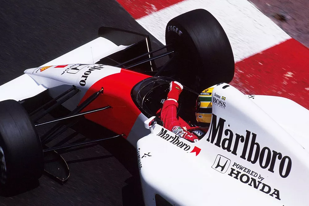 Ayrton Senna, McLaren MP4/7A