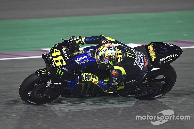 Rossi voor Lorenzo en Marquez in eerste training GP van Qatar