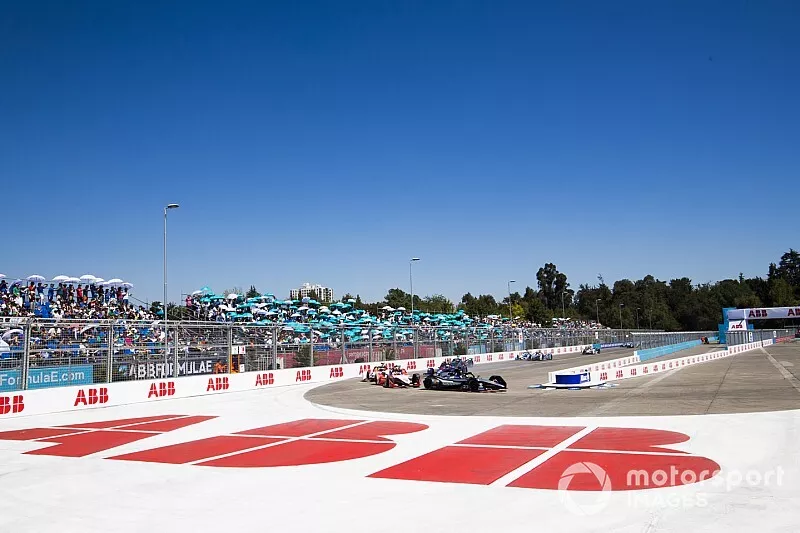 S&eacute;bastien Buemi, Nissan e.Dam, Nissan IMO1 Pascal Wehrlein, Mahindra Racing, M5 Electro, Daniel Abt, Audi Sport ABT Schaeffler, Audi e-tron FE05 