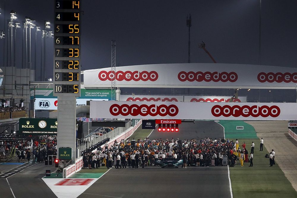 La ajetreada parrilla previa a la carrera