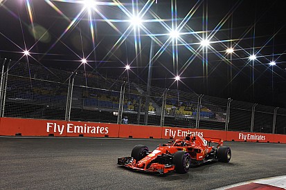 Raikkonen pone al Ferrari al frente el viernes del GP de Singapur
