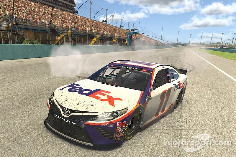 Race Winner Denny Hamlin