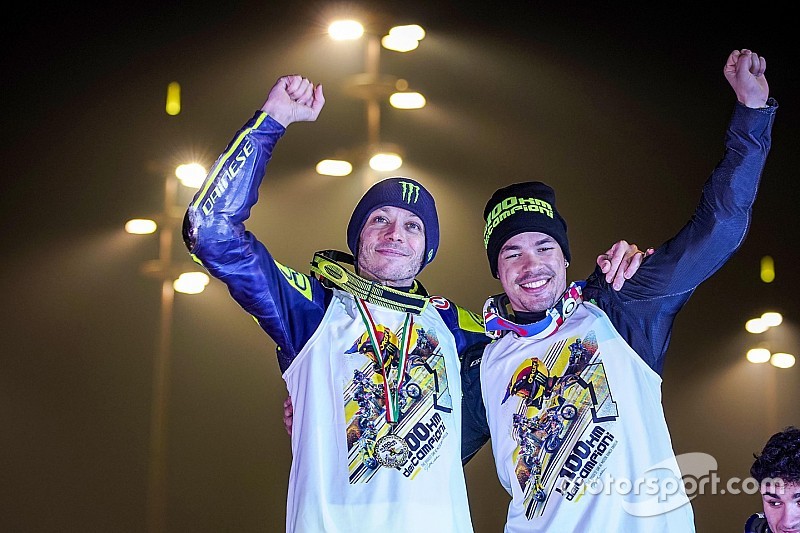 Rossi: “Bagnaia tiene más talento natural, pero Morbidelli es más duro y trabaja más”