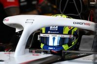 Bearman sale desde boxes tras su mala clasificacion en Zandvoort