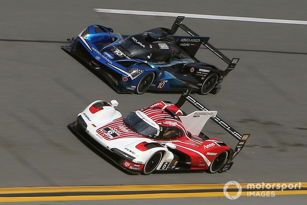 #10 Wayne Taylor Racing Acura ARX-06: Ricky Taylor, Filipe Albuquerque, Louis Deletraz, Brendon Hartley, #6 Team Penske Porsche 963: Mathieu Jaminet, Nick Tandy, Dane Cameron