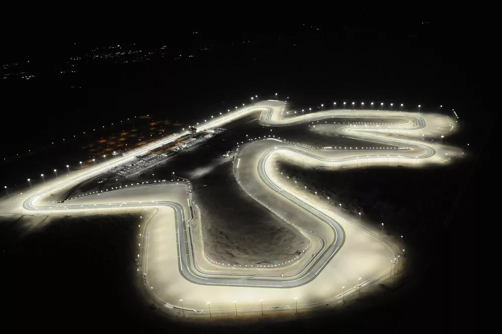 Losail International Circuit aerial view