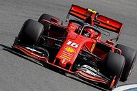 Leclerc queda al frente en un viernes todo rojo en Alemania