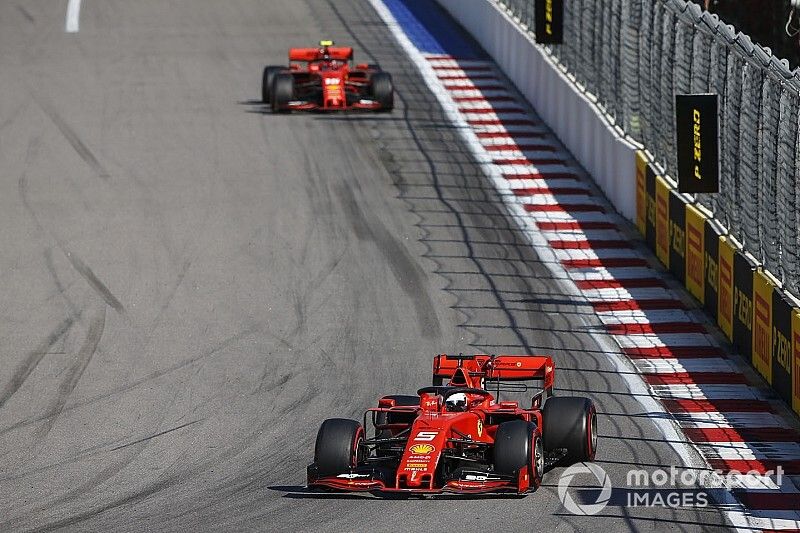 Sebastian Vettel, Ferrari SF90, Charles Leclerc, Ferrari SF90