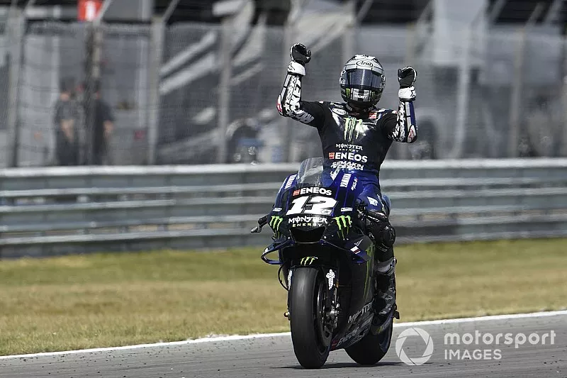 Ganador de la carrera Maverick Vi&ntilde;ales, Yamaha Factory Racing