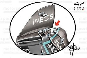 El alerón casi idéntico de Mercedes y McLaren F1 en Silverstone