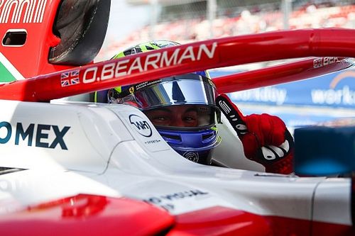 F2 B&eacute;lgica: Bearman hace la pole position antes del aguacero