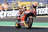 Le Mans tambi&eacute;n arranca con M&aacute;rquez en cabeza