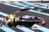 Force India escapa con una fuerte multa del problema de Pérez con la rueda