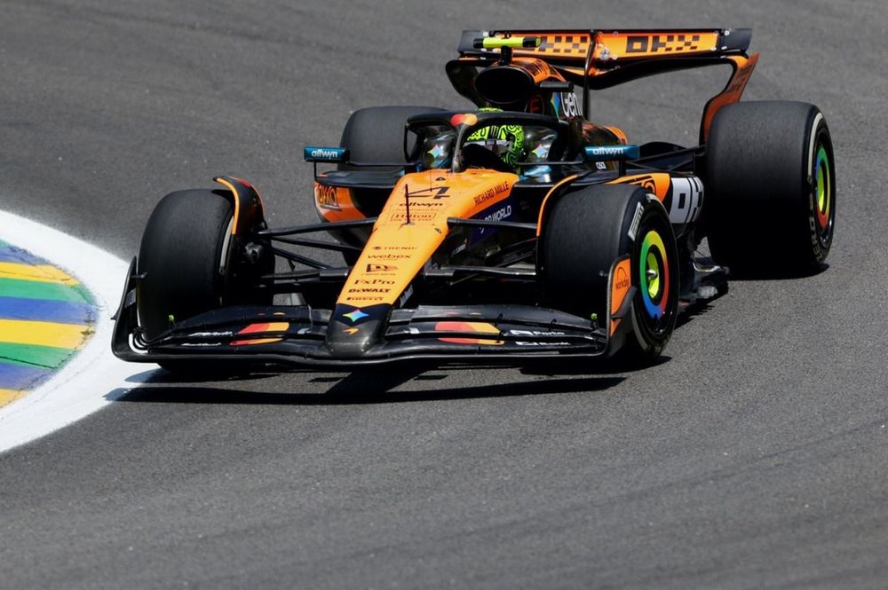 Formel 1 Sao Paulo: Norris im Freien Training vorn - Crash von Tsunoda