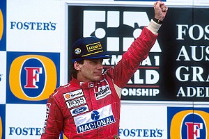 アイルトン.セナ ビッグパネル1960-1994 formula-1-australian-gp-1993-p
