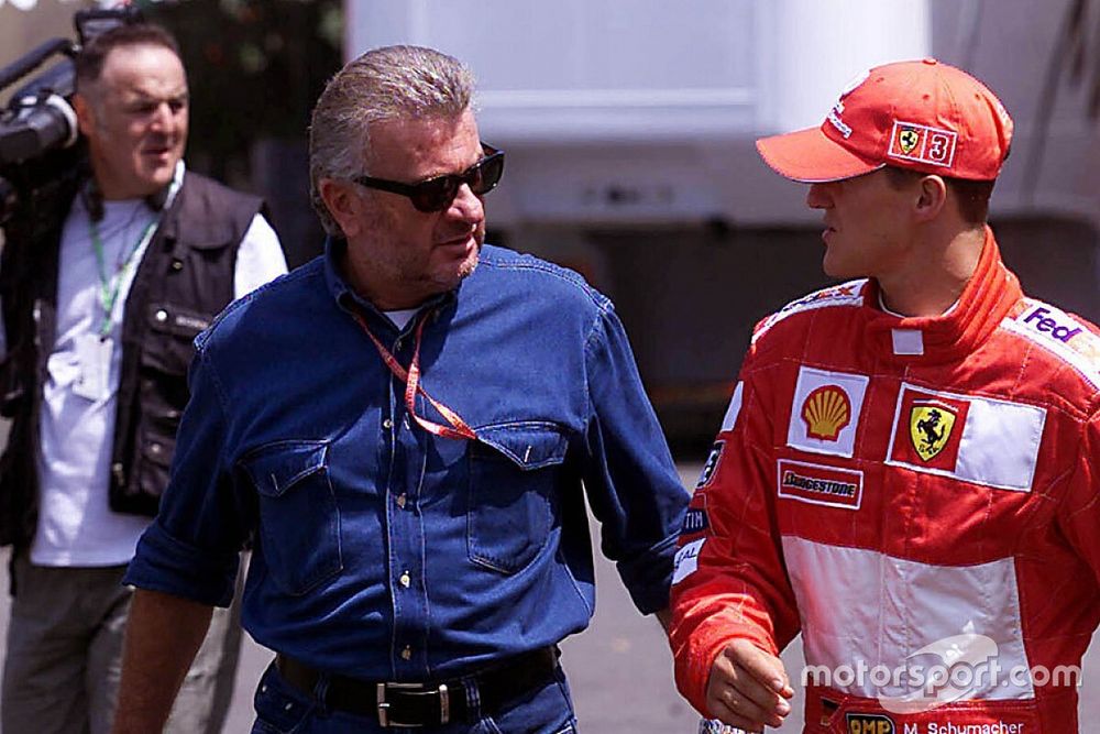 Willy Weber y Michael Schumacher