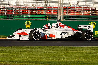 TCR car to race Minardi F1 at Australian Grand Prix