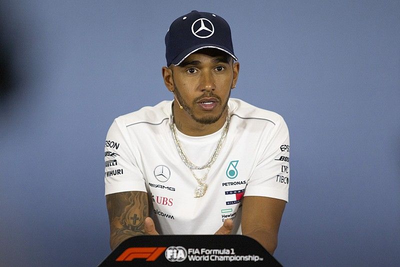 Lewis Hamilton, Mercedes-AMG F1 in the Press Conference