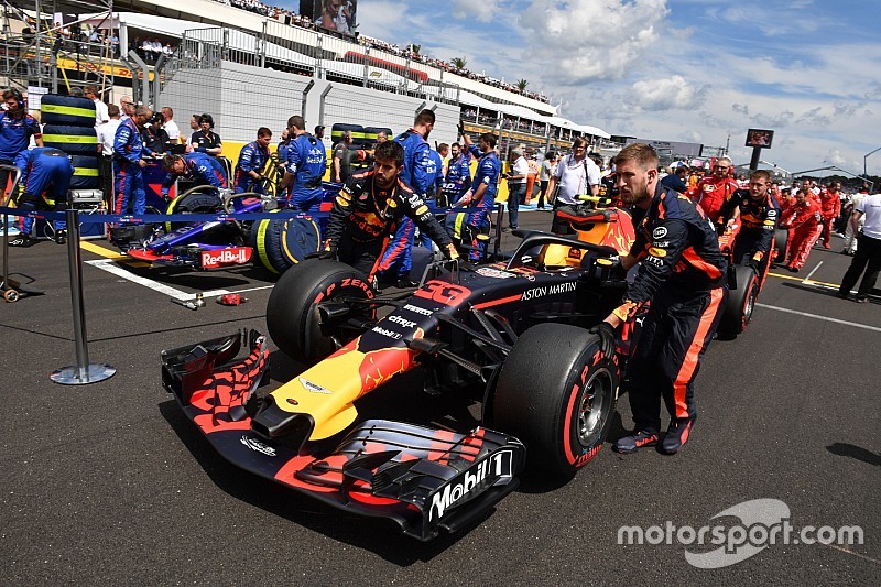 Red Bull Racing zinspeelt op geplande gridstraffen in Monza