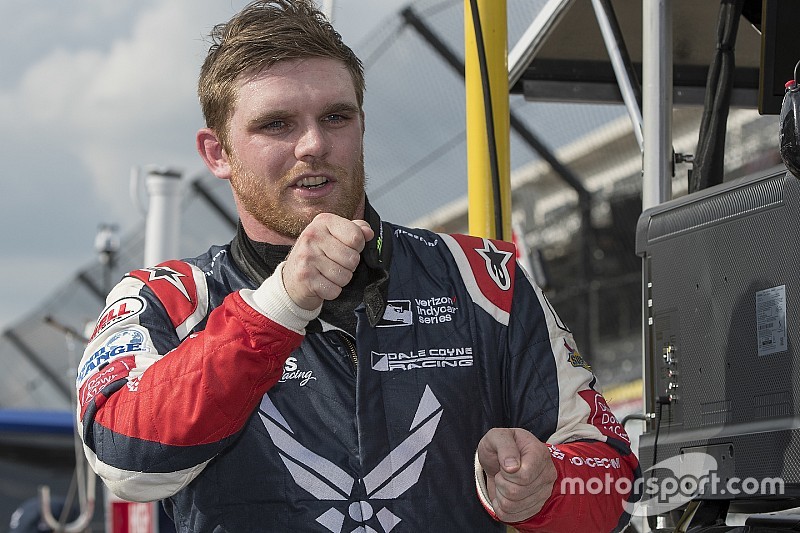 Daly excited by pressure of “best shot ever” at Indy glory