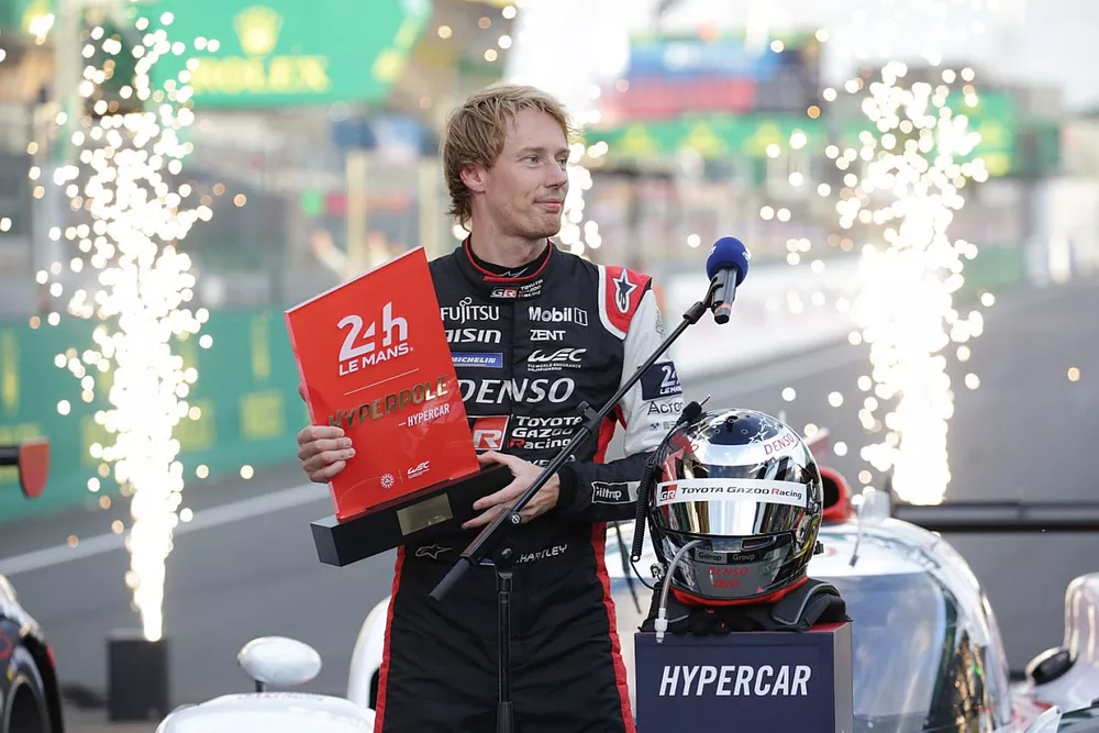 #8 Toyota Gazoo Racing Toyota GR010 Hybrid of Brendon Hartley