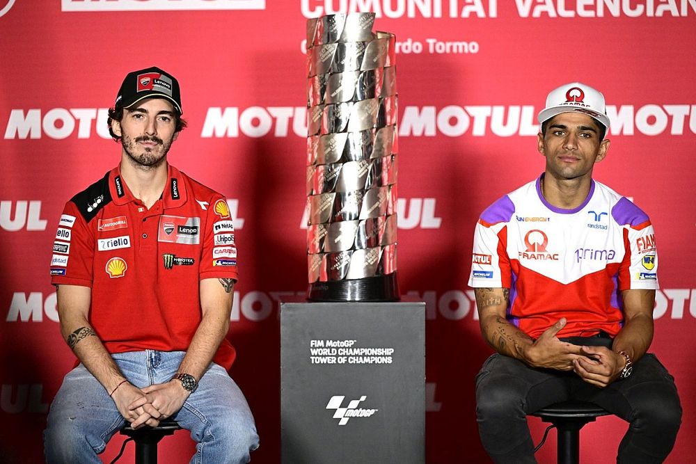 Jorge Mart&iacute;n, Pramac Racing, Francesco Bagnaia, Ducati Team