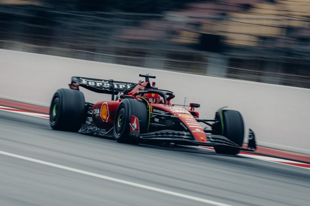 Pruebas Pirelli en Barcelona, Charles Leclerc