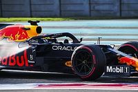 Pérez cerró su 2021 con los test de los neumáticos 2022