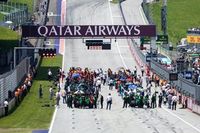 Parrilla de salida del GP de Austria de F1: filas y posiciones