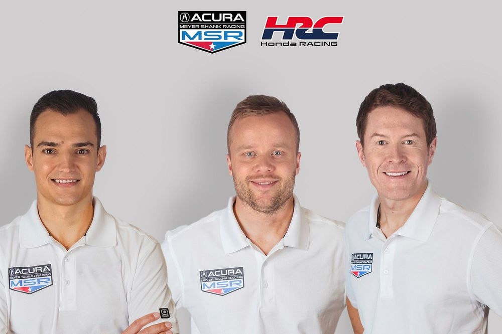 Alex Palou, Felix Rosenqvist. Scott Dixon, Acura Meyer Shank Racing