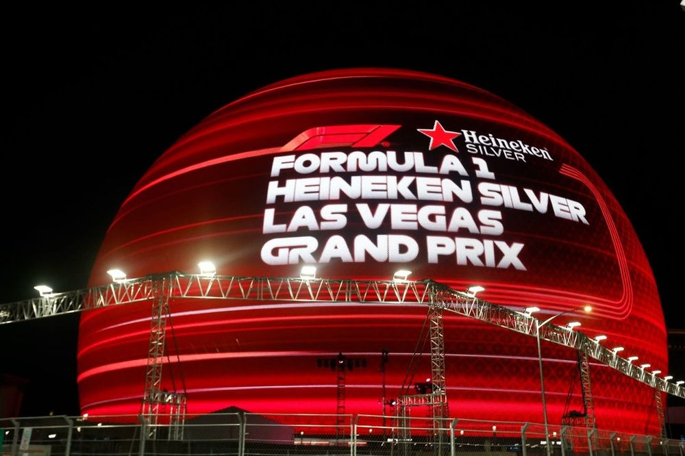 El nombre del GP de Las Vegas en la Esfera