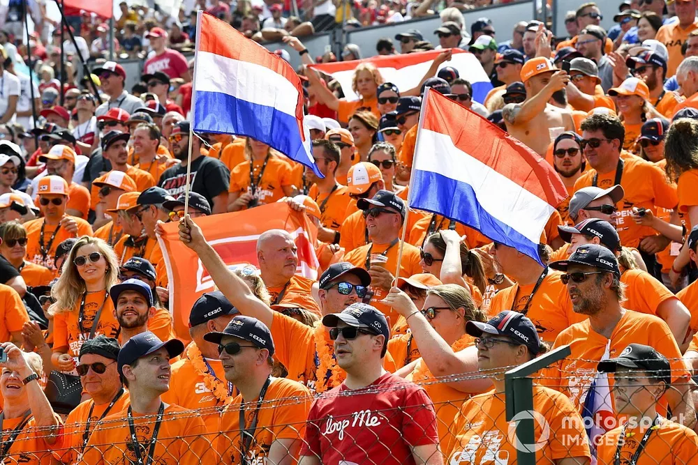 Fans van Max Verstappen, Red Bull Racing