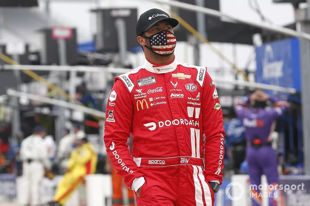 Darrell Wallace Jr., Richard Petty Motorsports, Chevrolet Camaro Door Dash