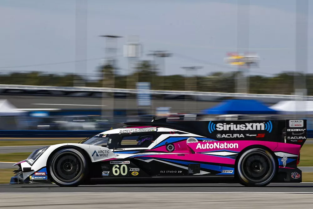 #60 Meyer Shank Racing w/ Curb Agajanian Acura ARX-06: Tom Blomqvist, Colin Braun, Helio Castroneves, Simon Pagenaud