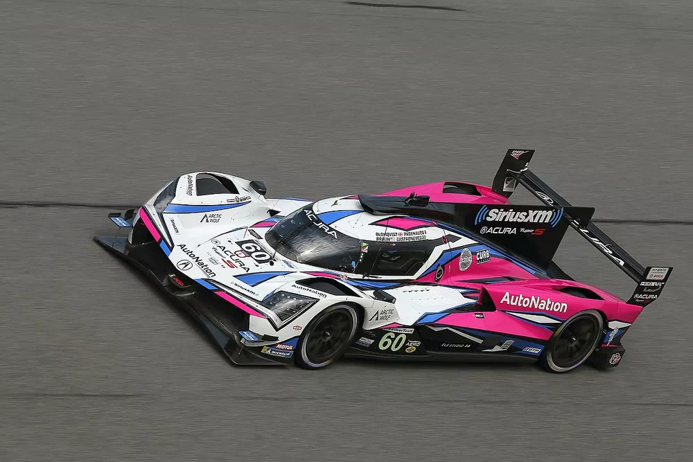 #60 Meyer Shank Racing w/ Curb Agajanian Acura ARX-06: Tom Blomqvist, Colin Braun, Helio Castroneves, Simon Pagenaud