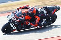 Viñales: Aprilia destroza los neumáticos en Indonesia