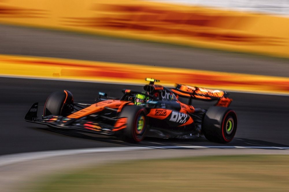 F1 헝가리 GP: 란도 노리스, FP2서 맥라렌 1-2 이끌며 선두